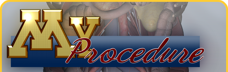 The MyProcedure website is a free tool developed by CREST and SimPORTAL featuring custom anatomical models and animations for patient education